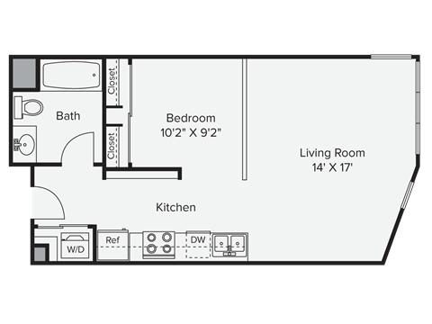 S1 Floor Plan at Viewpoint, Berkeley